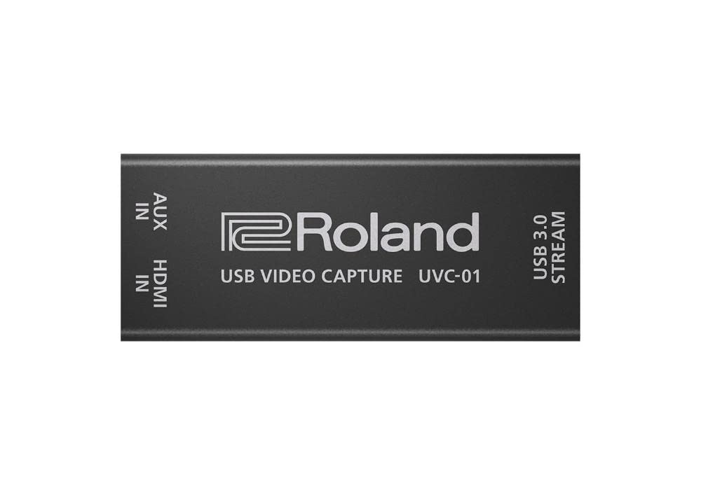 【未使用品】Roland UVC-01 USBビデオキャプチャー(箱、説明書有) 未使用品】Roland UVC-01 USBビデオキャプチャー(箱、説明書有)